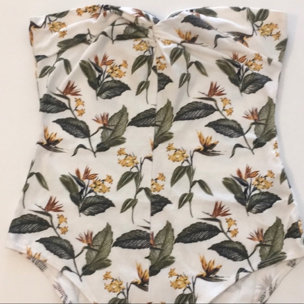 Olive leaf bodysuit